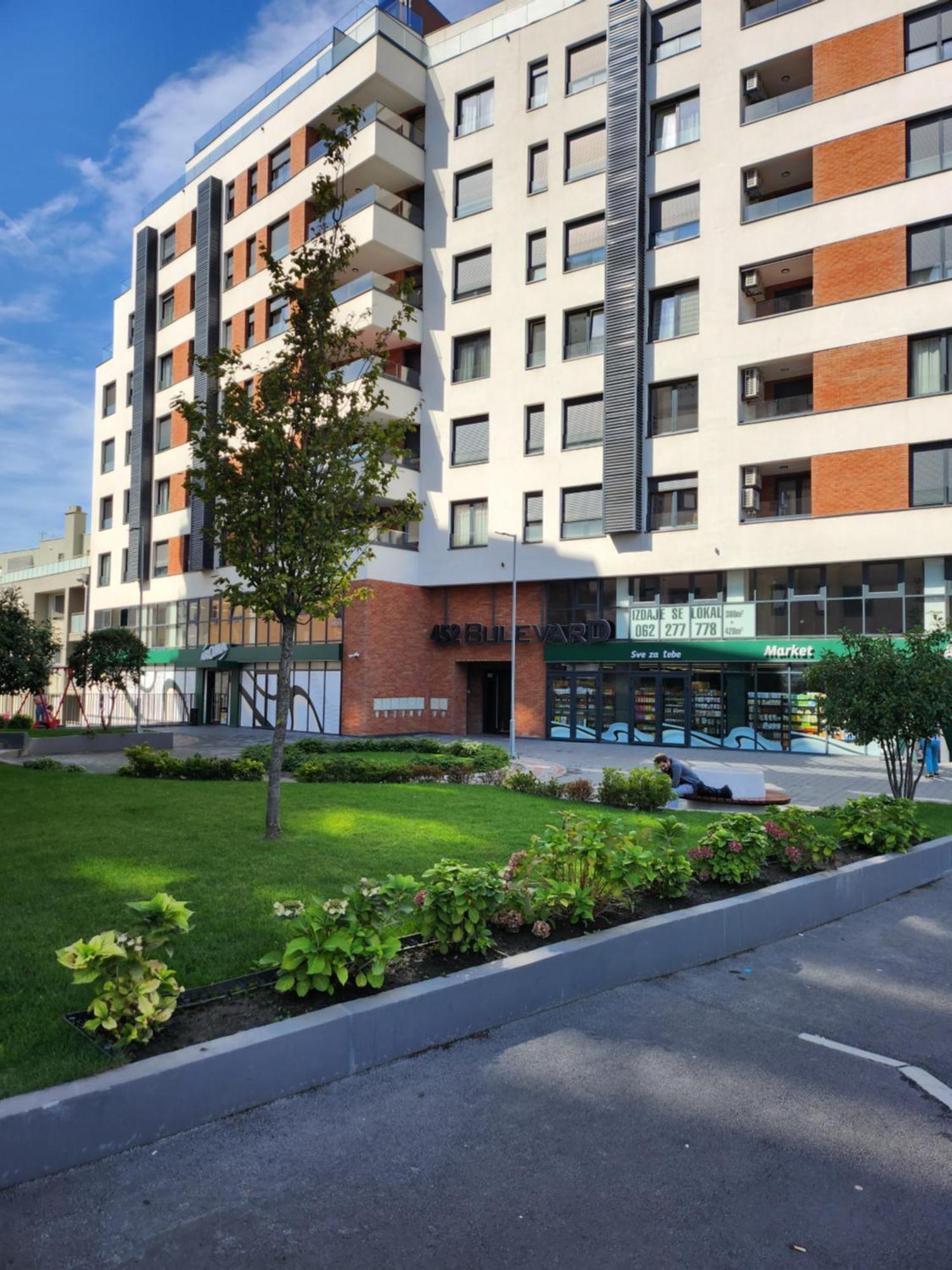 Bulevard Apartment Belgrad Exteriör bild